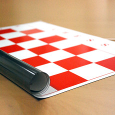 강의용 고무자석판(체스)