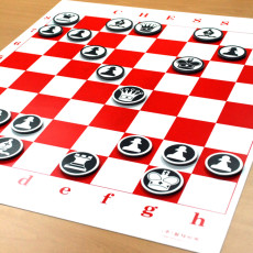 강의용 고무자석판(체스)세트